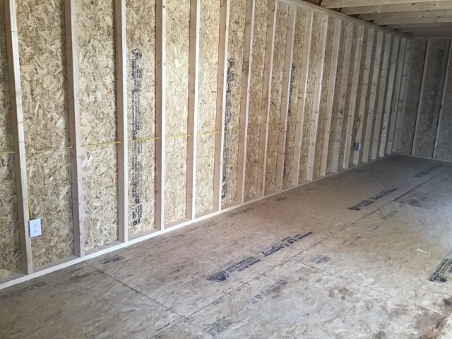 Side Lofted Barn - 12x32