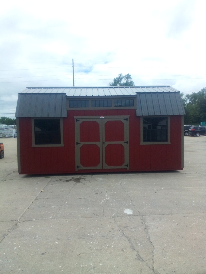 Side Lofted Barn - 10x20