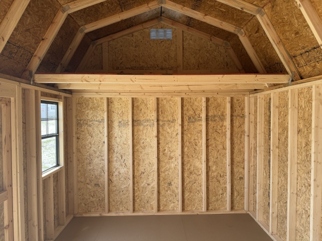 Side Lofted Barn - 10x16