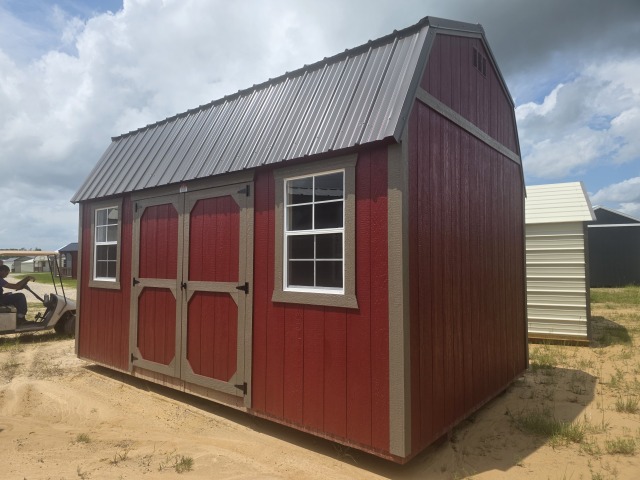 Side Lofted Barn - 10x16