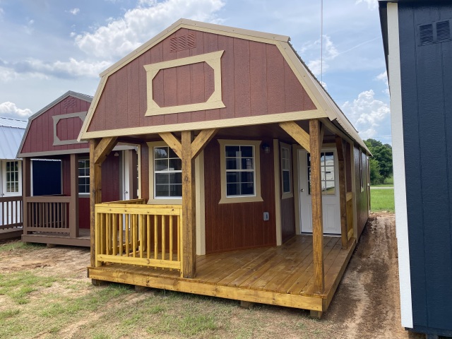 Deluxe Lofted Barn Cabin - 12x32
