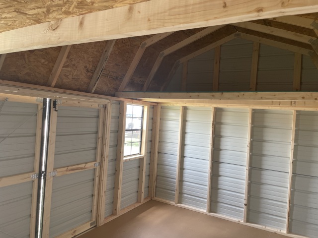 Side Lofted Barn - 10x16