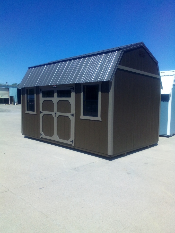 Side Lofted Barn - 10x16