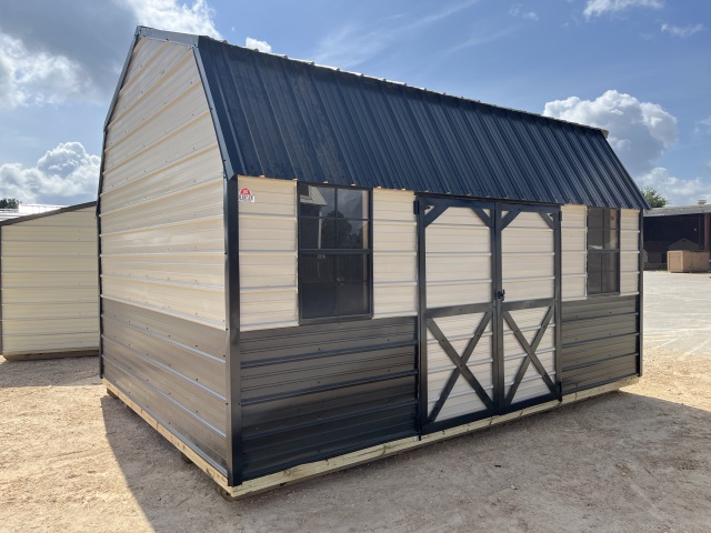 Side Lofted Barn - 12x16