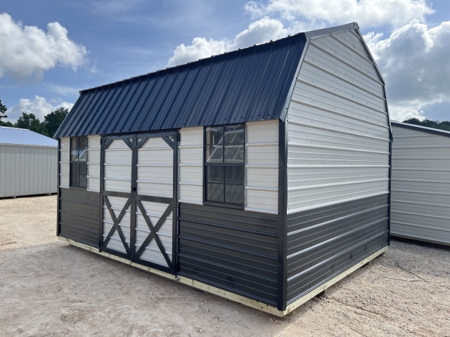 Side Lofted Barn - 12x16