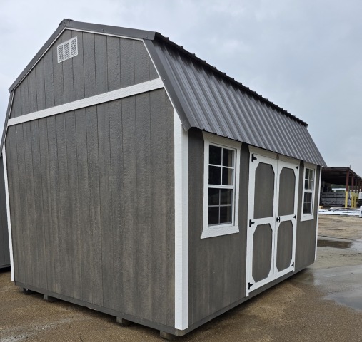 Side Lofted Barn - 12x16
