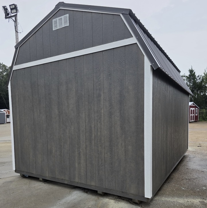 Side Lofted Barn - 12x16