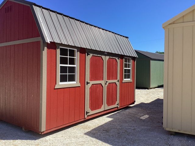 Side Lofted Barn - 10x16