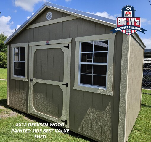 Best Value Wood (Side Utility) - 8x12