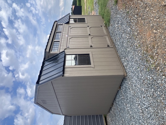 Side Lofted Barn - 12x16