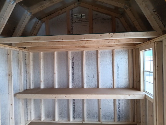 Side Lofted Barn - 10x16