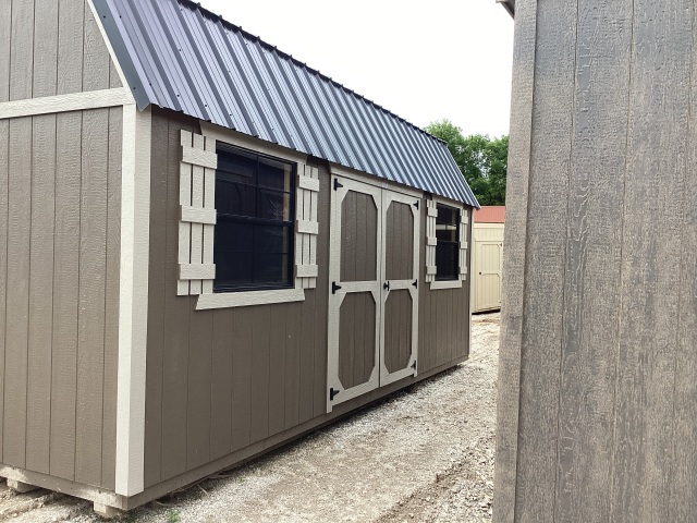 Side Lofted Barn - 12x20