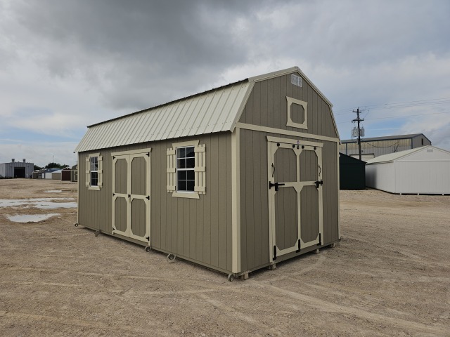 Side Lofted Barn - 12x24