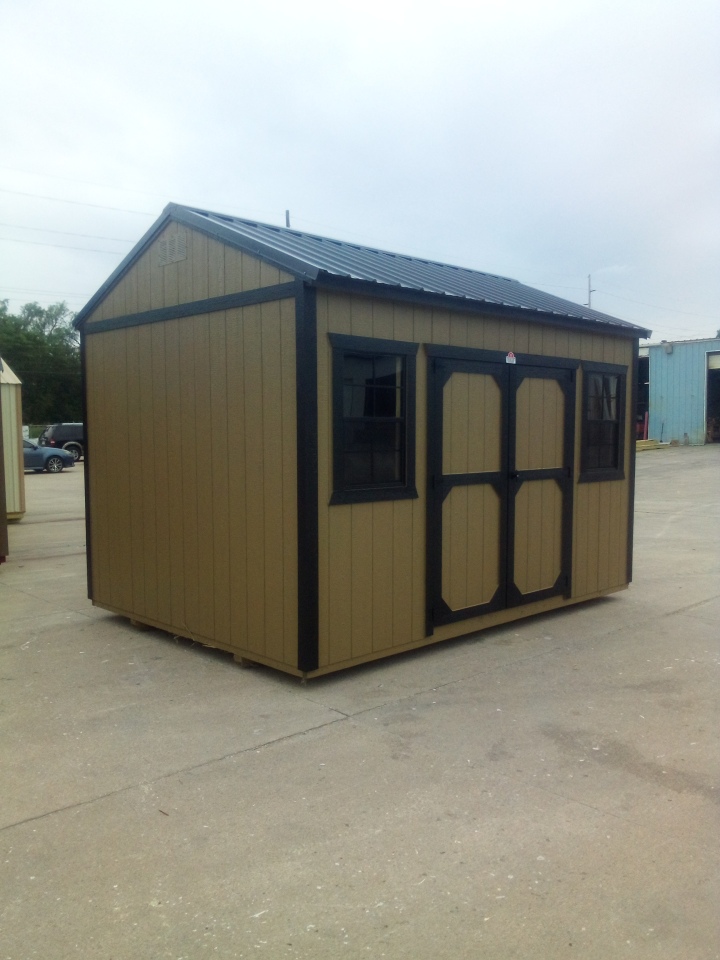 Side Lofted Utility - 10x14