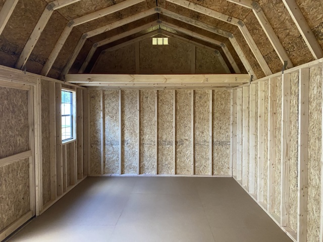 Side Lofted Barn - 12x20