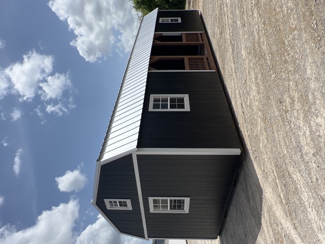 Side Lofted Barn Cabin - 14x36
