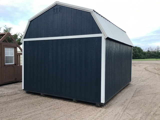 Side Lofted Barn - 12x16