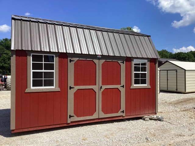 Side Lofted Barn - 10x16