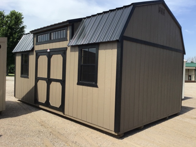 Side Lofted Barn - 12x20