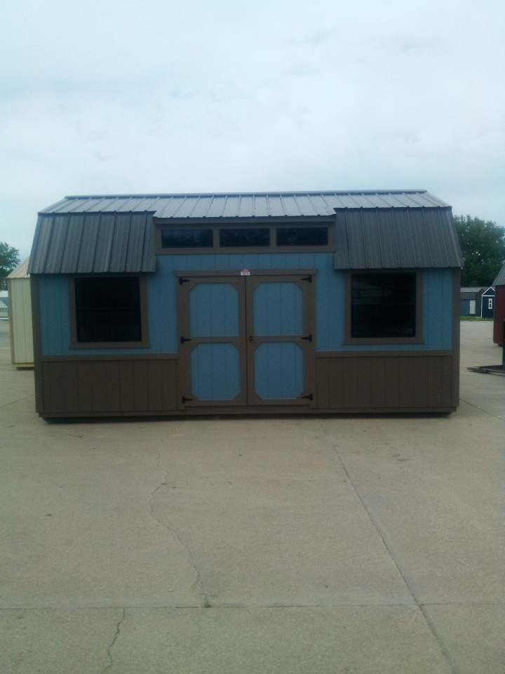 Side Lofted Barn - 12x20