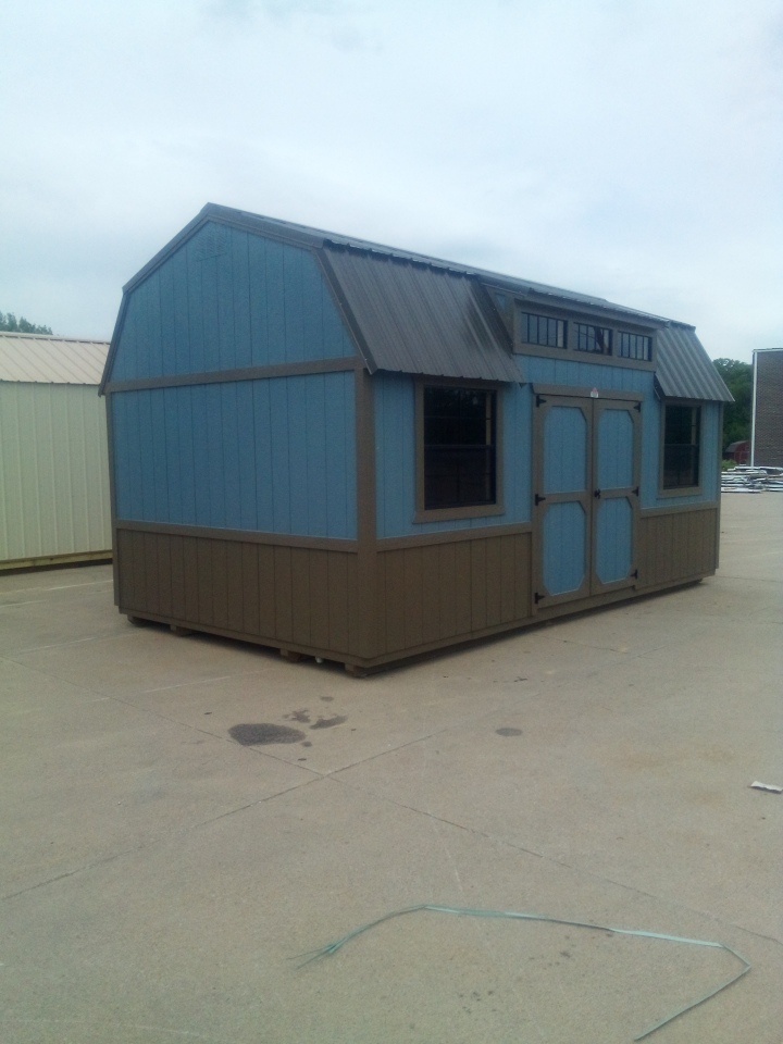 Side Lofted Barn - 12x20