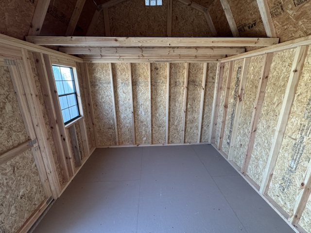 Side Lofted Barn - 10x16