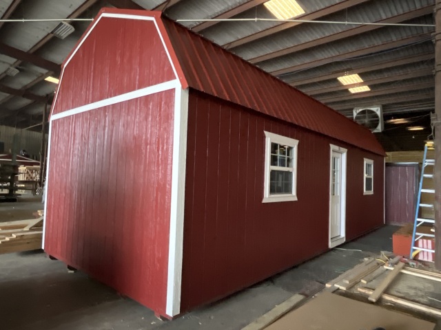 Side Lofted Barn - 12x32