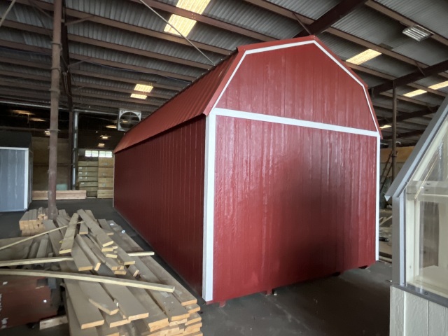 Side Lofted Barn - 12x32