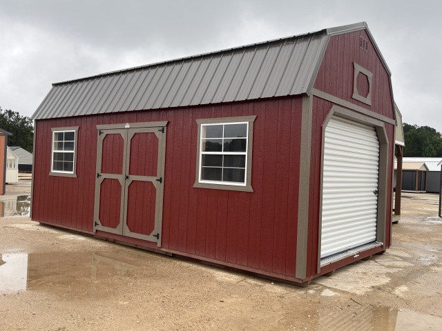 Side Lofted Barn - 12x24
