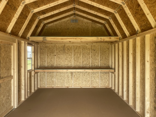 Side Lofted Barn - 12x20