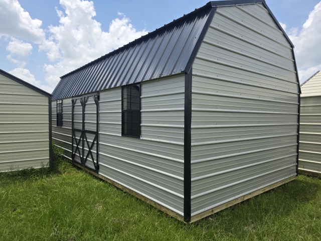 Side Lofted Barn - 12x24