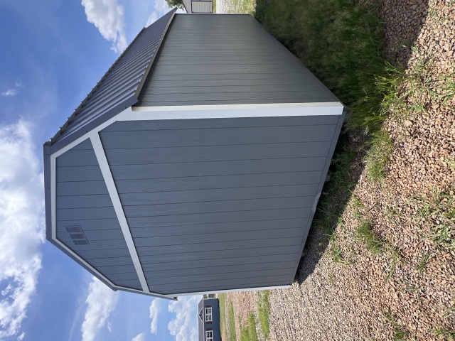 Side Lofted Barn - 12x20