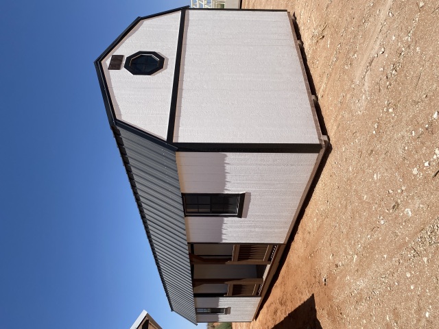 Side Lofted Barn Cabin - 12x32