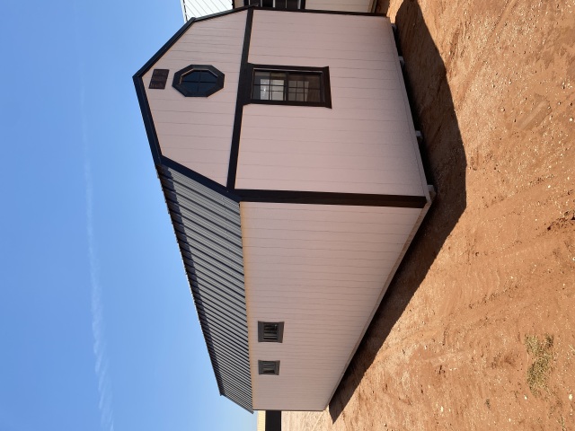 Side Lofted Barn Cabin - 12x32