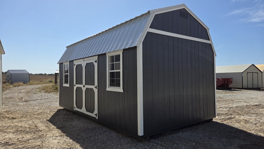 Side Lofted Barn - 12x20