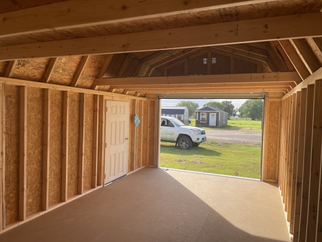 Lofted Barn Garage - 12x24