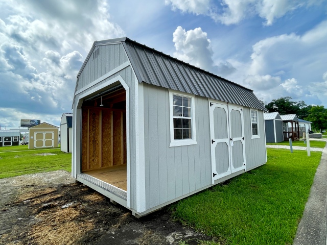 Side Lofted Barn - 12x20