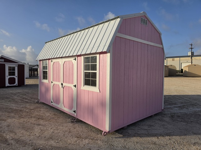 Side Lofted Barn - 10x16