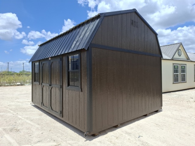Side Lofted Barn - 12x16