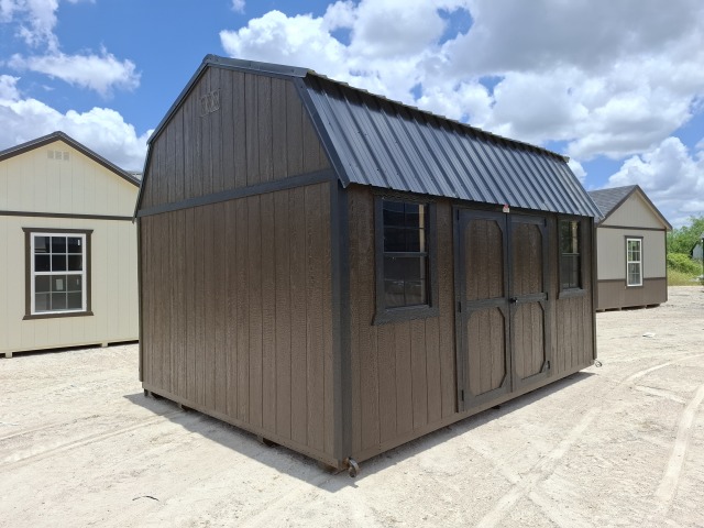 Side Lofted Barn - 12x16