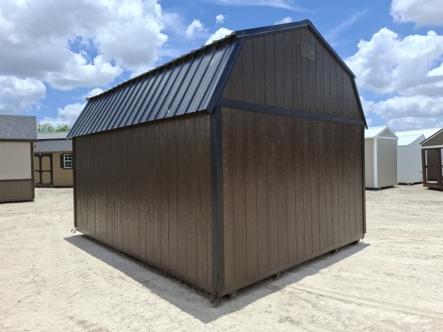 Side Lofted Barn - 12x16