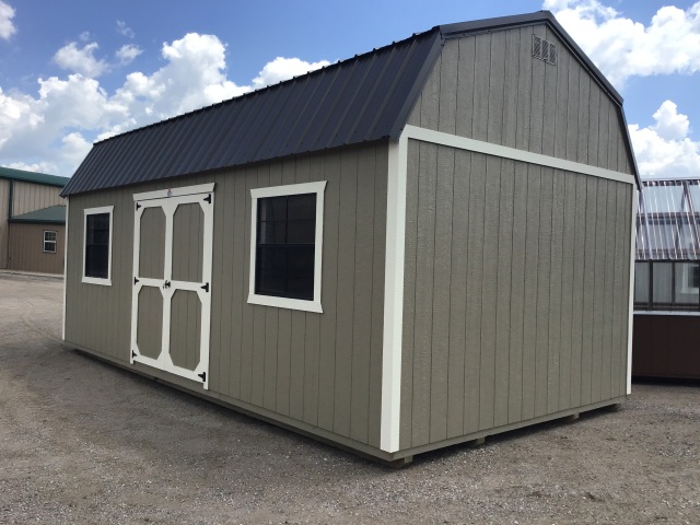 Side Lofted Barn - 12x24
