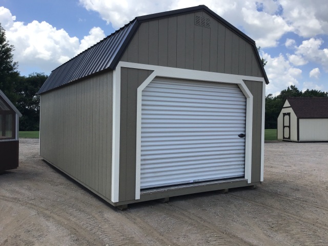Side Lofted Barn - 12x24
