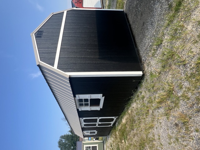 Side Lofted Barn - 12x32