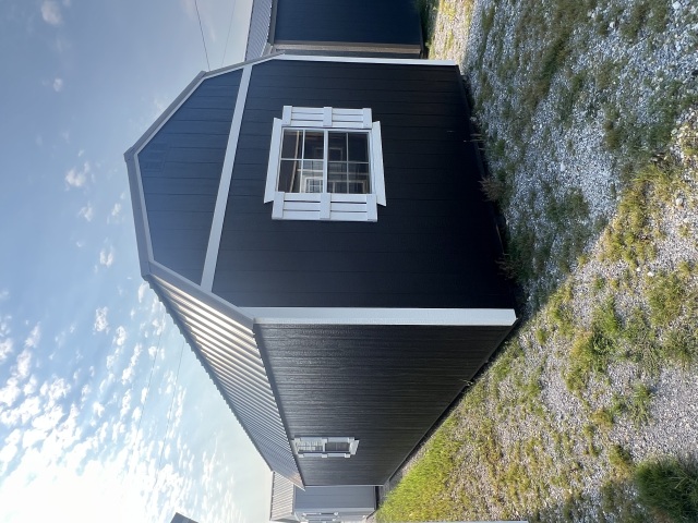Side Lofted Barn - 12x32