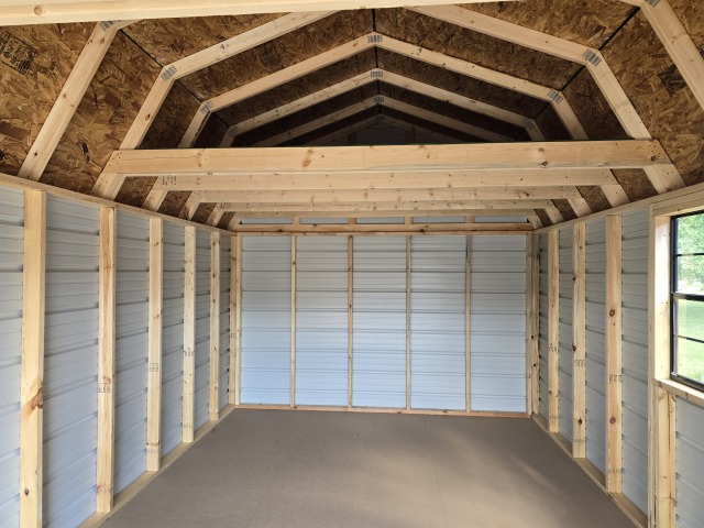 Lofted Barn Garage - 12x24