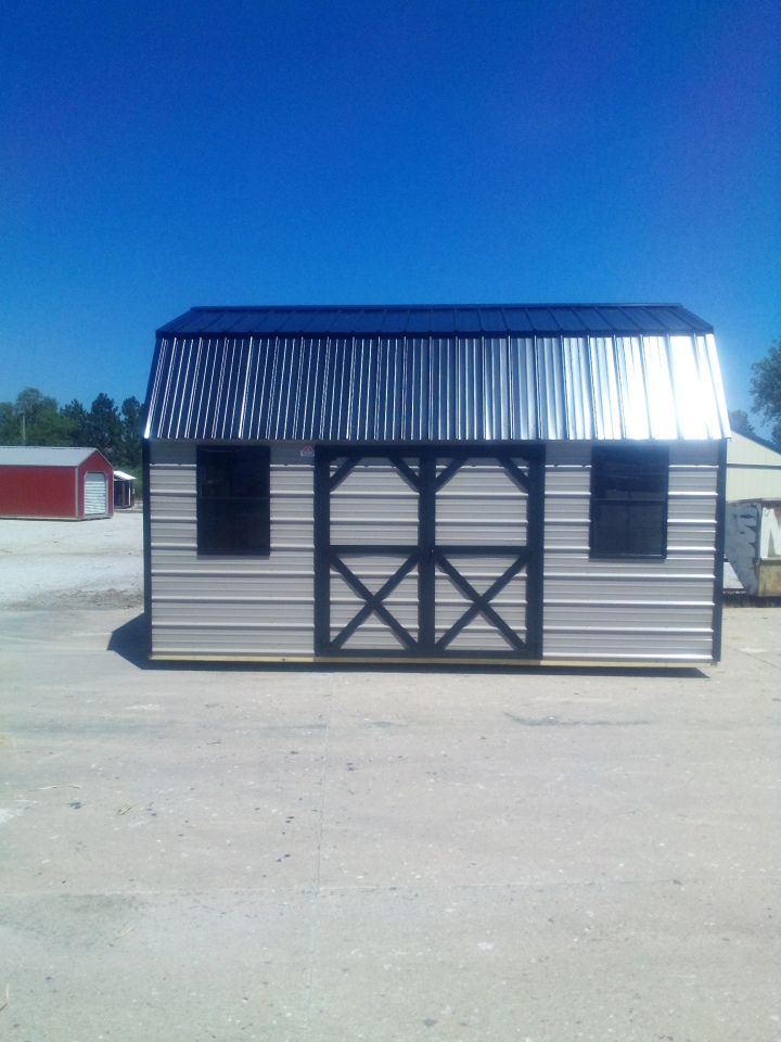 Side Lofted Barn - 10x16