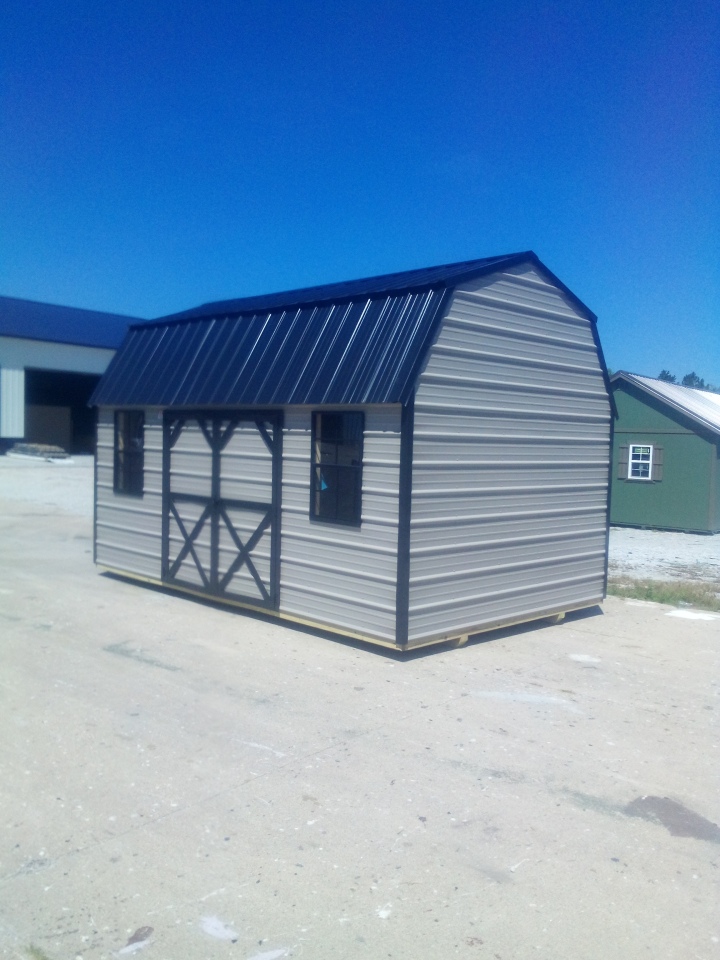 Side Lofted Barn - 10x16