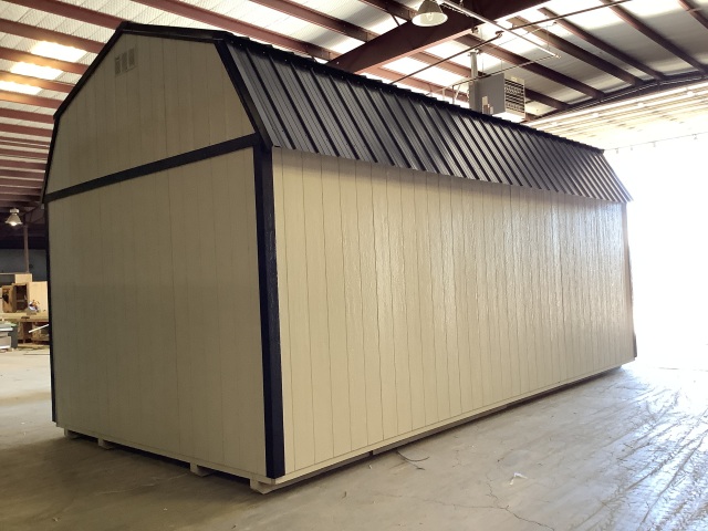 Side Lofted Barn - 12x24