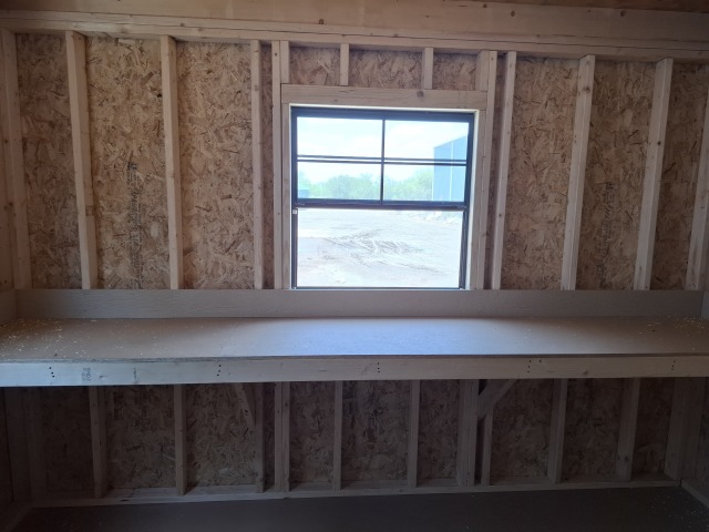 Side Lofted Barn - 12x24